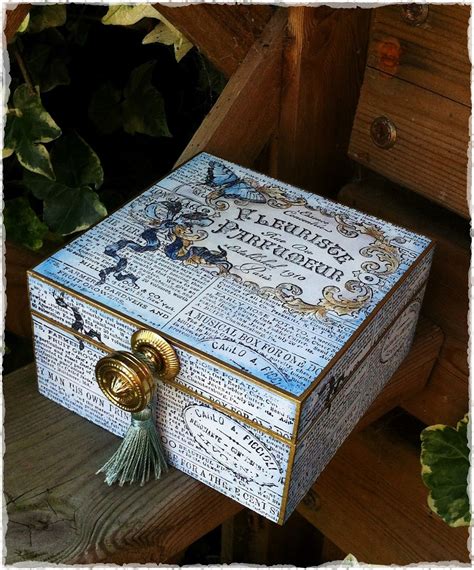 Vintage Fleuriste Box By Paula Tidman Thats Blogging Crafty