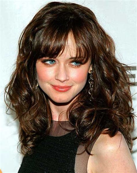 30 Best Curly Hair With Bangs Hairstyles And Haircuts Lovely