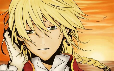 Blonde Anime Male Wallpapers Wallpaper Cave