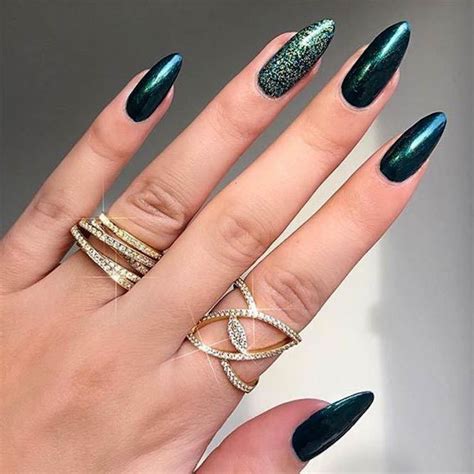 60 Beautiful Almond Marble Nail Designs To Try In 2020 Nail Designs
