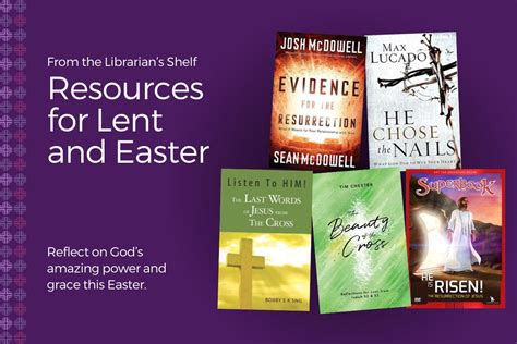 From The Librarians Shelf Four Books And One Dvd To Prepare For Lent