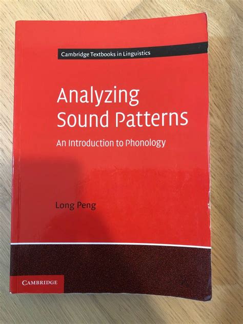 Analysing Sound Patterns 教科書 Carousell