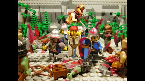 Lego Medieval War The Beginning Youtube
