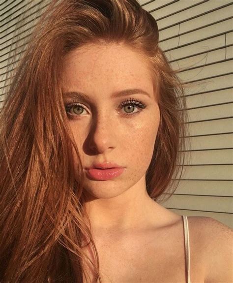 Gingerlove Madeline Ford Women With Freckles Freckles Girl Natural Red Hair Long Red Hair