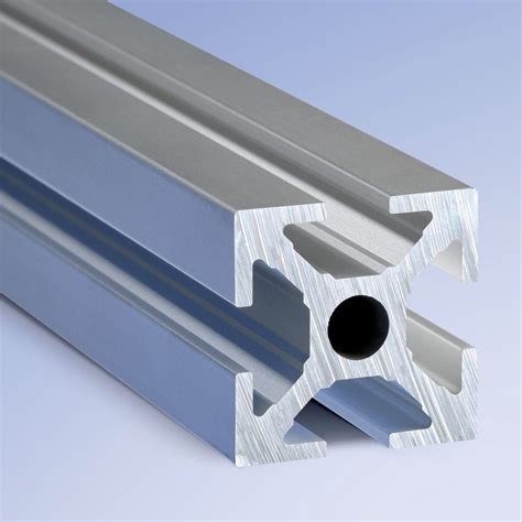 Perfil Aluminio Ranurado Para Sala Blanca 40 Series