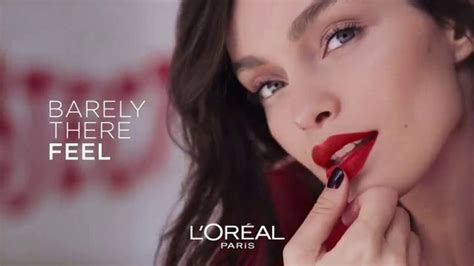 l oreal paris cosmetics rouge signature tv commercial sign your lips featuring luma grothe