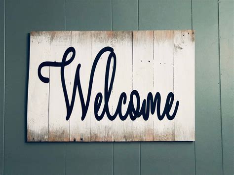 welcome-pallet-sign-farmhouse-wood-sign-wood-sign-etsy-in-2020-farmhouse-wood-sign,-wood