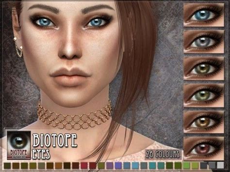 The Sims Resource Biotope Eyes By Remus Sirion Sims 4 Downloads Sims