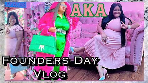 Aka Founders Day Vlog Aka Lookbook Alpha Kappa Alpha Brunch With
