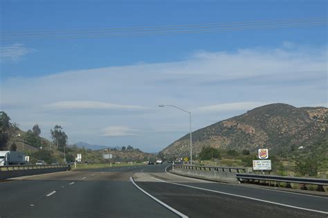 California Aaroads Interstate 8 East California 125 To California 79