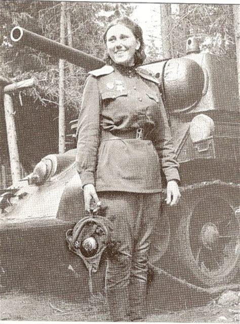 Aleksandra Samusenko Was The Only Female Tank Officer In The 1st Guards