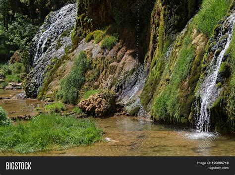 Waterfalls River Rocks Image And Photo Free Trial Bigstock