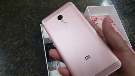 Xiaomi Redmi Note 4x Rose Gold Colour Unboxing Youtube