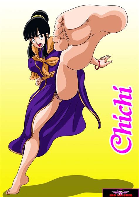 Rule 34 Anus Barefoot Censored Chichi Dragon Ball Dragon Ball Z Ero Shocker Feet Female Female