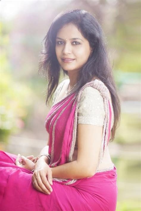 Astalavistha Singer Sunitha Hot In Saree