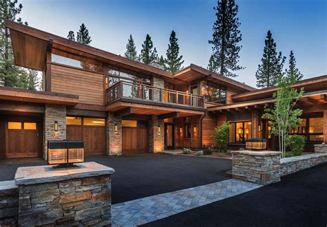 Mountain Modern Home In Martis Camp With Indoor Outdoor Living Haus