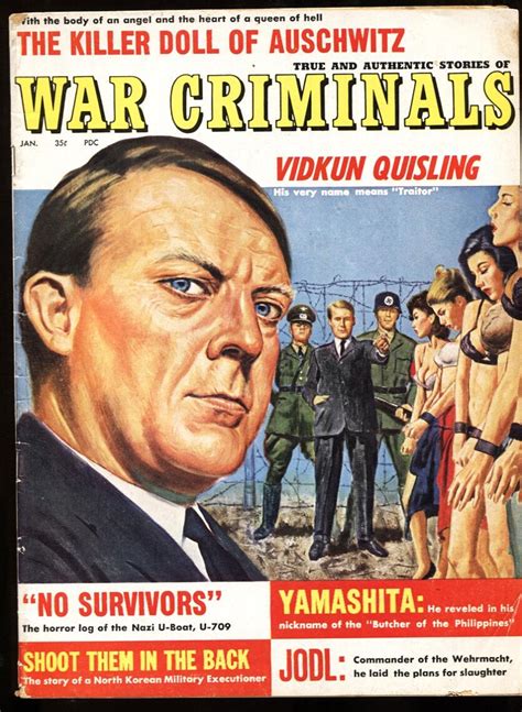 War Criminals Jan Vidkun Quisling Nazi Bondage Gga