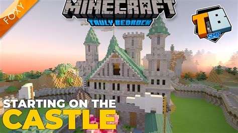 Starting The Epic Castle Truly Bedrock Season 2 75 Minecraft