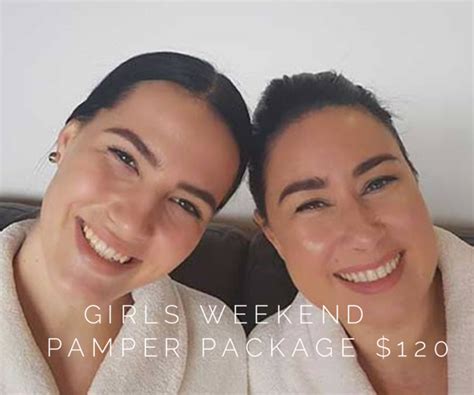 girls at a hens party pamper massage packages spa packages spa