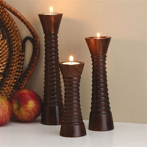 New Specialty Woodwind Tea Light Holders Wood Turning Wood Candle