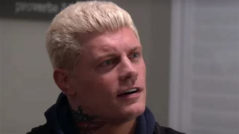 ’don’t Go” Cody Rhodes Received A Fortuitous Order From Several Managerial People Hours After