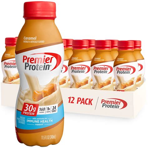 Premier Protein Shake Caramel 30g Protein 115 Fl Oz 12 Ct