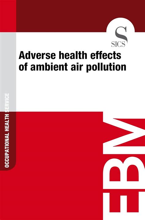 Adverse Health Effects Of Ambient Air Pollution Kindle Edition By Sics Editore Professional