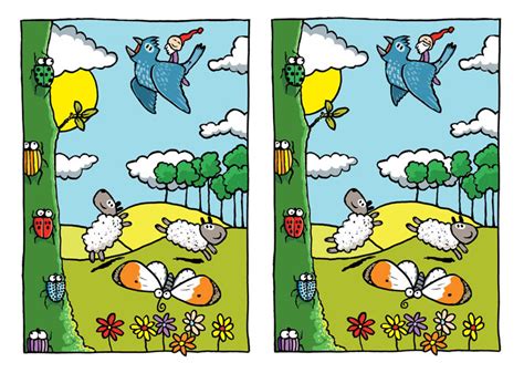 Do You See 10 Differences Between Two Pictures