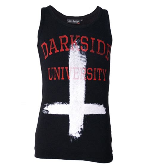 Debardeur Darkside Clothing University Beater Vest Rock Punk Anarchie Hard