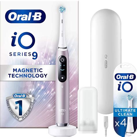 Buy Oral B IO Series 9 Rechargeable Electric Toothbrush Rose Quartz