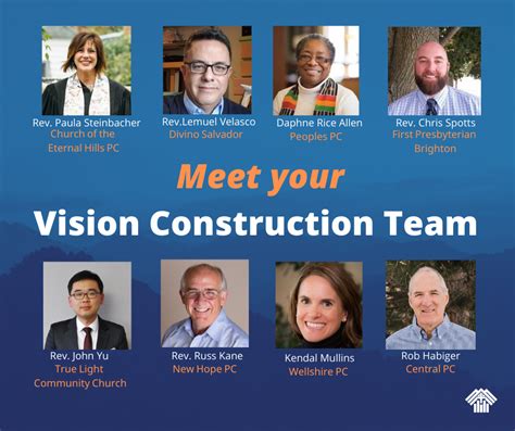 Meet Our Vision Construction Team — Denver Presbytery