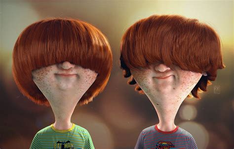 Bring Twins To Life Cartoon Character Design Africa Art Design Zbrush