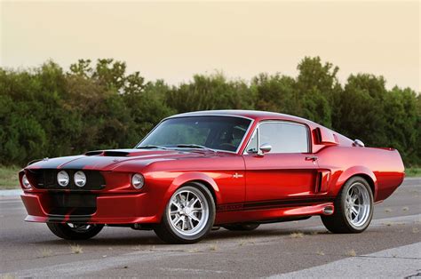 Photo Gallery Classic Recreations Shelby Gt500cr In Candy Apple Red