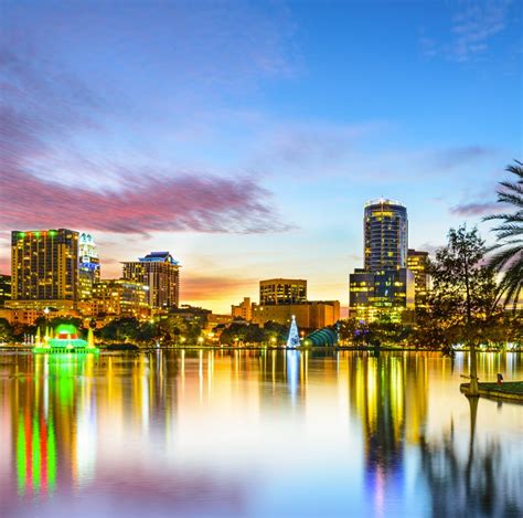 Orlando Florida Sunset Travel Off Path