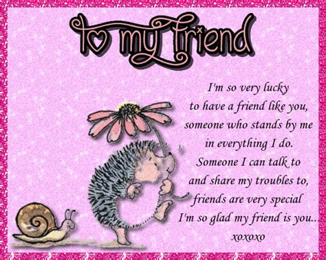 What makes a special friend. Friends Are Very Special. Free Special Friends eCards ...