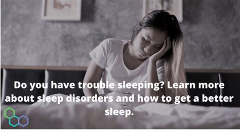 Do You Have Trouble Sleeping Learn More About Sleep Disorders And How