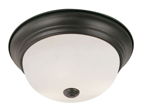Trans Globe Lighting 13717 2 Light 11 Flush Mount Round Ceiling