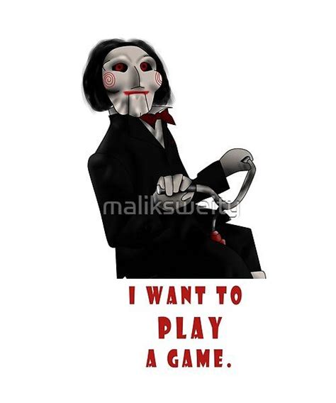 Jigsaw I Want To Play A Game Quote