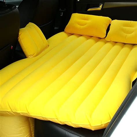Car Mattress Outdoor Travel Car Suv Mpv Back Seat Sleep Rest Inflatable Mattress Air Bed Car Bed