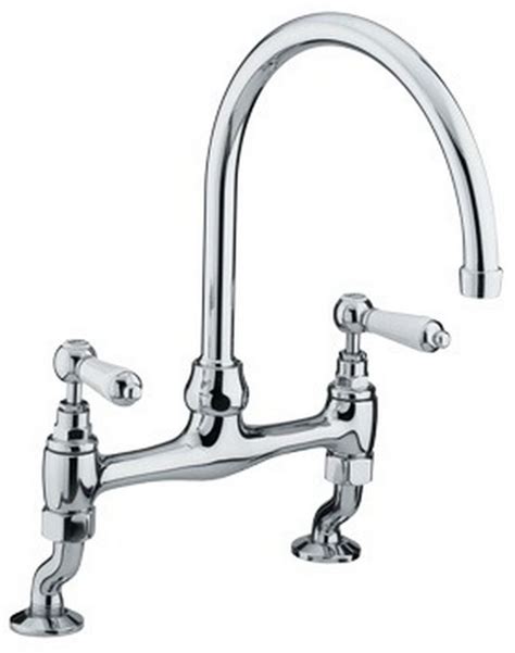 Bristan Renaissance Deck Mounted Kitchen Sink Mixer Tap Chrome