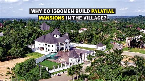 Anambra Village Empty Palatial Mansions That No One Lives In Youtube