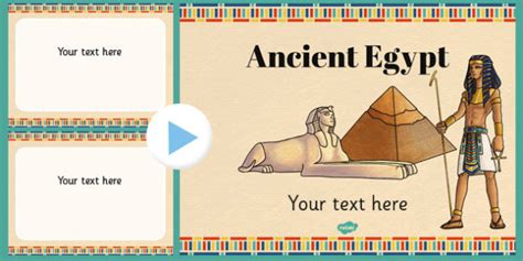 Ancient Egypt Themed Powerpoint Template Ancient Egypt Ppt