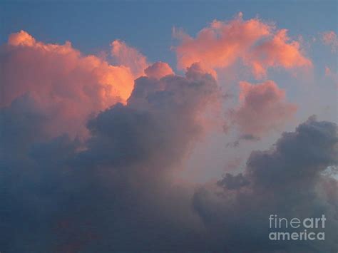Orange Sunset Clouds In Florida Photograph By Robert Birkenes