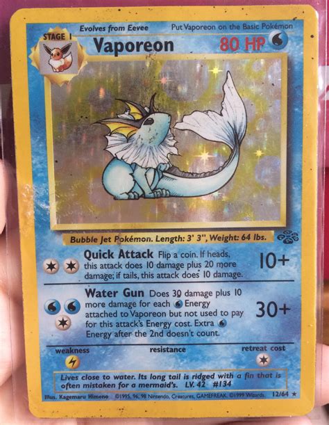 I Found One Of My Old Pokemon Cards In The Attic Pkmntcgcollections