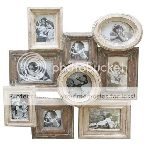 Shabby Country Chic S9 Wood Photo Collage Picture Frame Wall Decor