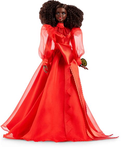 Barbie Collector Mattel 75th Anniversary Doll 12 In Brunette In Red