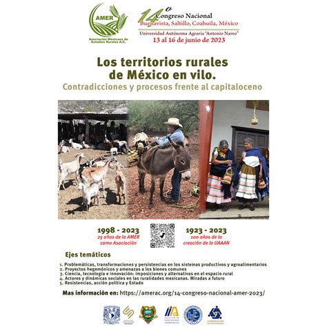 14° Congreso Nacional De La Asociación Mexicana De Estudios Rurales Ac