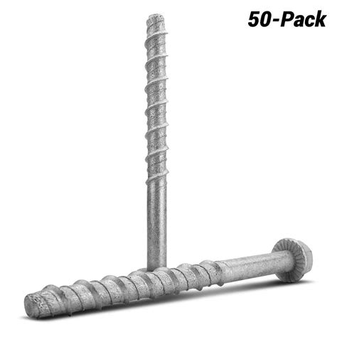 Fixed Fasteners F1215gb 50 Pack 12 X 150mm Hex Flange Galvanised
