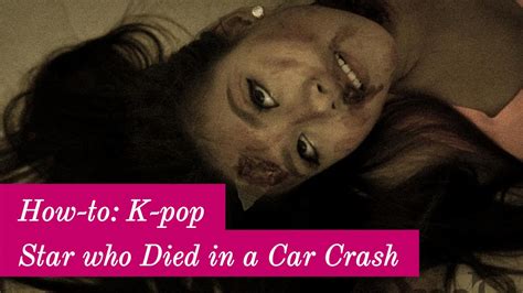 The rpms do not rise when starting car. How-to: K-pop Star who Died in a Car Crash - YouTube