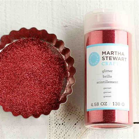 Martha Stewart Crafts Garnet Fine Glitter Glitter Basic Craft